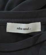 niko and...（ニコアンド）ワンピース 黒 サイズ:4(L位) レディース/2200663204175