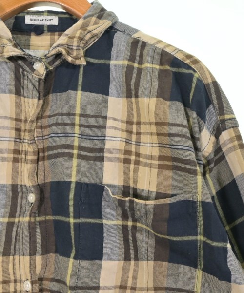 niko and...（ニコアンド）カジュアルシャツ 茶 サイズ:3(M位) レディース/2200668075107