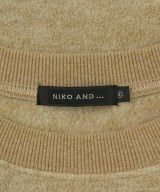 niko and...（ニコアンド）スウェット ベージュ サイズ:4(L位) メンズ/2200667883079
