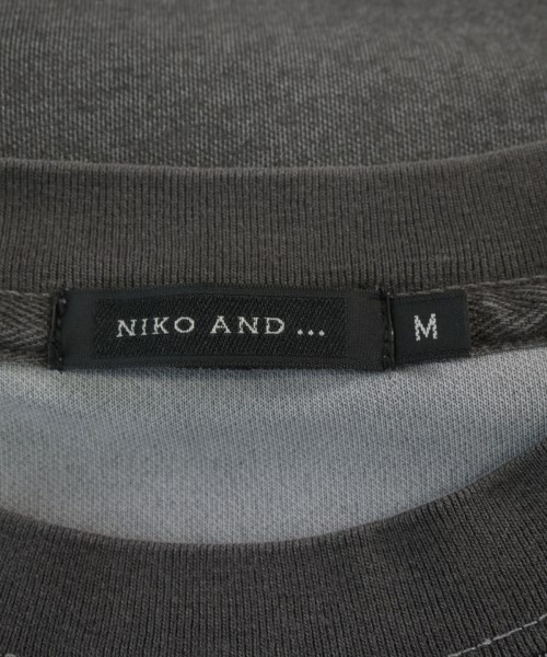 niko and...（ニコアンド）Tシャツ・カットソー 黒 サイズ:M メンズ/2200723538011