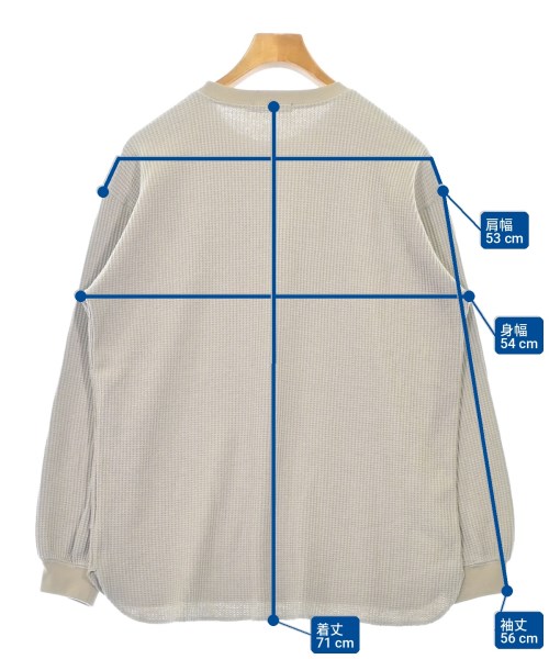 niko and...（ニコアンド）Tシャツ・カットソー 茶 サイズ:3(M位) メンズ/2200726769153