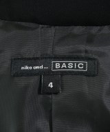 niko and...（ニコアンド）ノーカラージャケット 紺 サイズ:4(L位) レディース/2200724815036