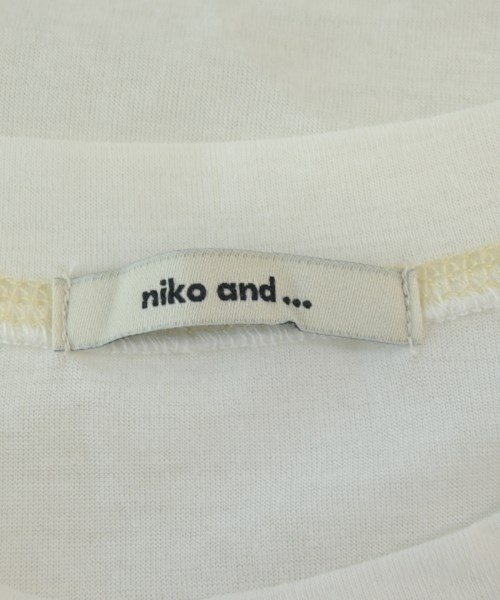 niko and...（ニコアンド）Tシャツ・カットソー 白 サイズ:F レディース/2200725673192