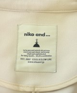 niko and...（ニコアンド）ノーカラージャケット ベージュ サイズ:F レディース/2200728352049