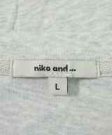 niko and...（ニコアンド）Tシャツ・カットソー グレー サイズ:L レディース/2200726165108