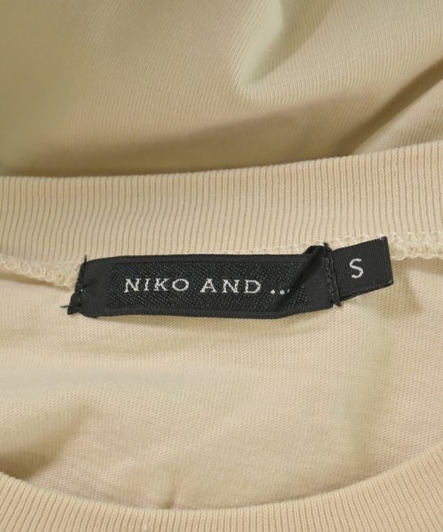 niko and...（ニコアンド）Tシャツ・カットソー ベージュ サイズ:S メンズ/2200733127052