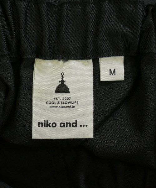 niko and...（ニコアンド）ロング・マキシ丈スカート 黒 サイズ:M レディース/2200736587426