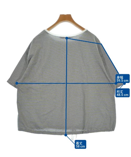 niko and...（ニコアンド）Tシャツ・カットソー 黒 サイズ:L レディース/2200718667030