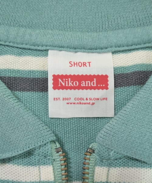 niko and...（ニコアンド）ポロシャツ 緑 サイズ:F レディース/2200716494041