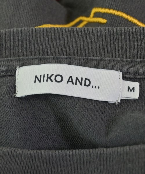 niko and...（ニコアンド）Tシャツ・カットソー 黒 サイズ:M メンズ/2200724368044