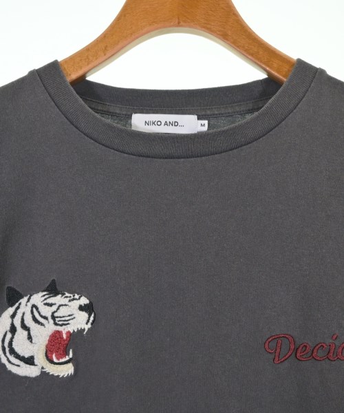 niko and...（ニコアンド）Tシャツ・カットソー 黒 サイズ:M メンズ/2200724368044