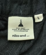 niko and...（ニコアンド）カーゴパンツ 黒 サイズ:L レディース/2200719783074