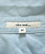 niko and...（ニコアンド）カジュアルシャツ 青 サイズ:M レディース/2200719783227