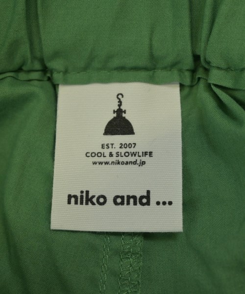 niko and...（ニコアンド）その他 緑 サイズ:F レディース/2200678000021