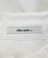 niko and...（ニコアンド）カジュアルシャツ 白 サイズ:F レディース/2200685836019