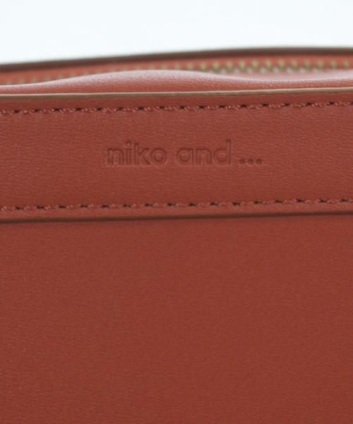 niko and...（ニコアンド）ショルダーバッグ 赤 サイズ:- レディース/2200686569060