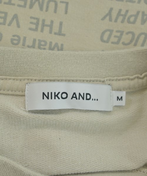 niko and...（ニコアンド）Tシャツ・カットソー ベージュ サイズ:M メンズ/2200679507451