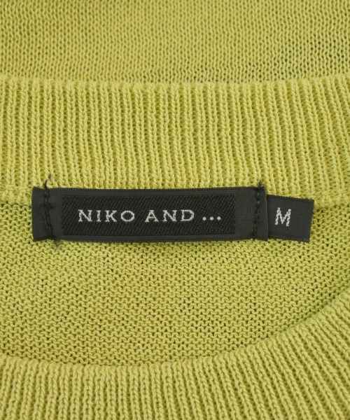 niko and...（ニコアンド）ニット・セーター 緑 サイズ:M メンズ/2200686098218
