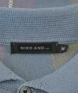 niko and...（ニコアンド）ニット・セーター 青 サイズ:M メンズ/2200686098225