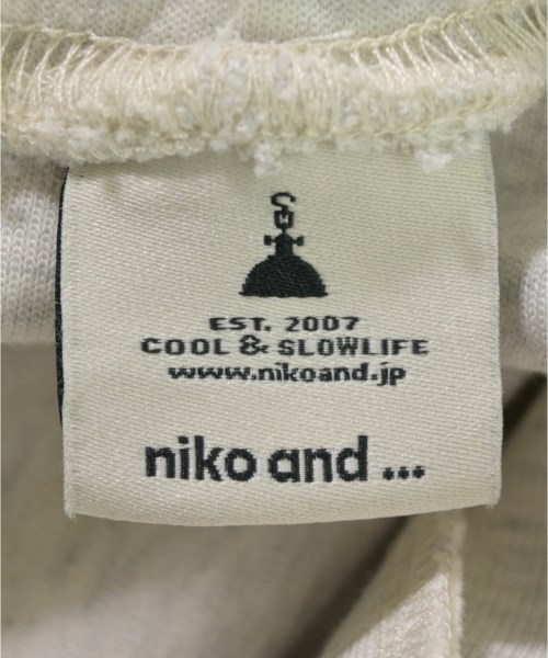 niko and...（ニコアンド）スウェットパンツ 白 サイズ:F レディース/2200691946023