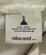 niko and...（ニコアンド）スウェットパンツ 白 サイズ:F レディース/2200691946023