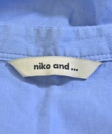 niko and...（ニコアンド）カジュアルシャツ 青 サイズ:F レディース/2200688433093