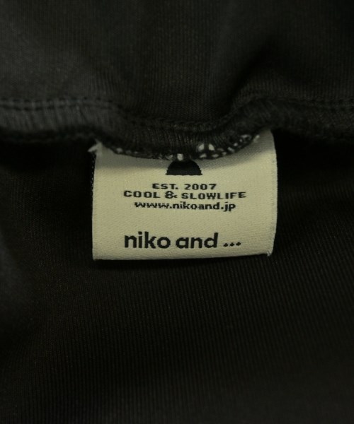niko and...（ニコアンド）ロング・マキシ丈スカート 黒 サイズ:F レディース/2200692784075