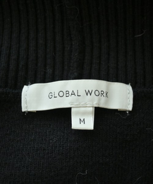 GLOBAL WORK（グローバルワーク）ニット・セーター 黒 サイズ:M レディース/2200672375033