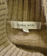 GLOBAL WORK（グローバルワーク）ニット・セーター ベージュ サイズ:M レディース/2200672375064