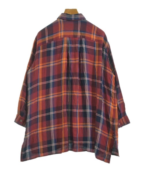 GLOBAL WORK（グローバルワーク）カジュアルシャツ 赤 サイズ:L メンズ/2200676909135