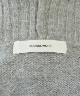 GLOBAL WORK（グローバルワーク）ニット・セーター グレー サイズ:F レディース/2200674541191