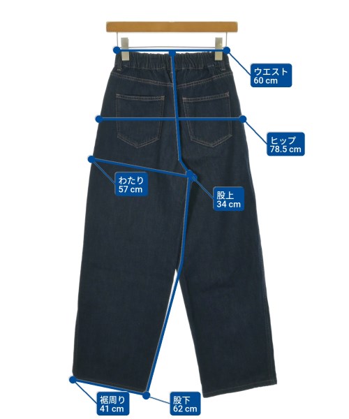 GLOBAL WORK（グローバルワーク）デニムパンツ 紺 サイズ:XS レディース/2200677101019
