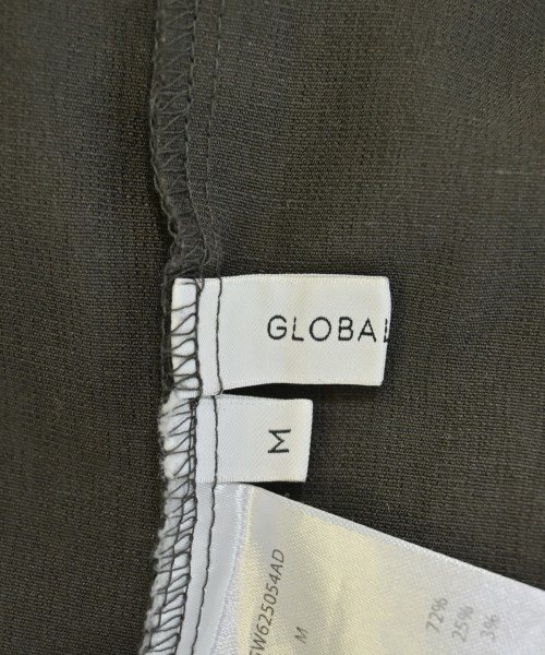 GLOBAL WORK（グローバルワーク）ブラウス グレー サイズ:M レディース/2200678980040