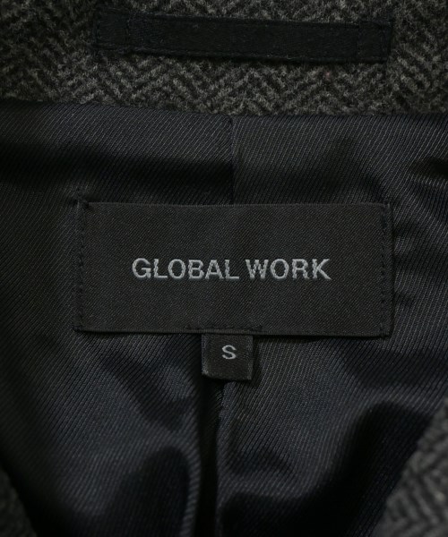 GLOBAL WORK（グローバルワーク）ステンカラーコート グレー サイズ:S レディース/2200676027020