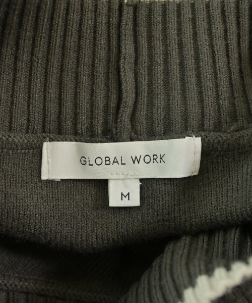 GLOBAL WORK（グローバルワーク）ニット・セーター グレー サイズ:M レディース/2200689712043