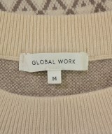 GLOBAL WORK（グローバルワーク）ニット・セーター ベージュ サイズ:M レディース/2200691777054