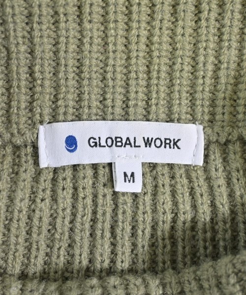 GLOBAL WORK（グローバルワーク）ニット・セーター 緑 サイズ:M レディース/2200691676043