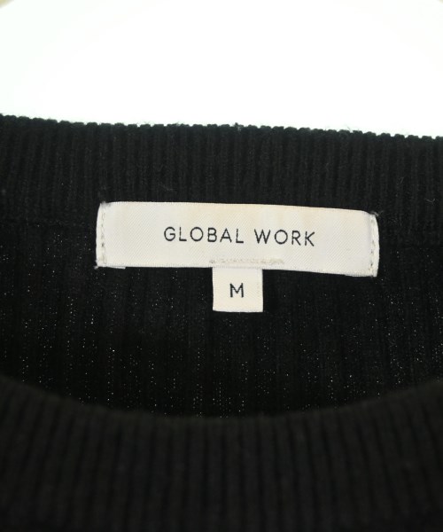 GLOBAL WORK（グローバルワーク）ニット・セーター 黒 サイズ:M レディース/2200689592041