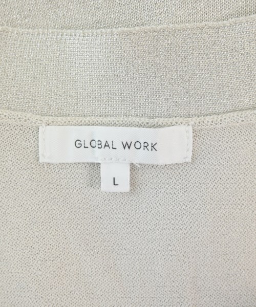 GLOBAL WORK（グローバルワーク）カーディガン グレー サイズ:L レディース/2200693530145