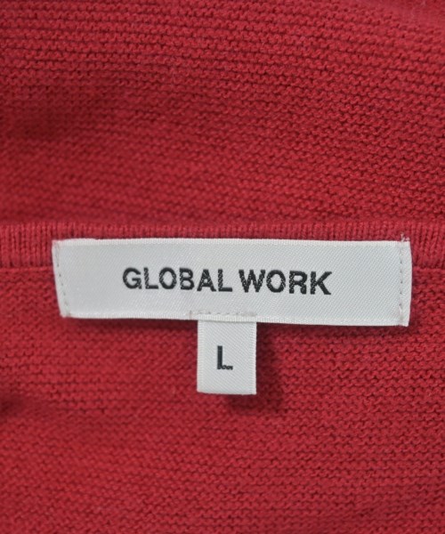 GLOBAL WORK（グローバルワーク）ニット・セーター 赤 サイズ:L レディース/2200693070023