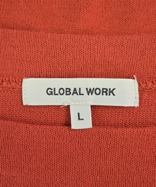 GLOBAL WORK（グローバルワーク）ベスト オレンジ サイズ:L メンズ/2200696991066