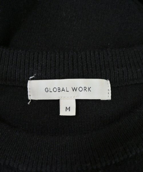 GLOBAL WORK（グローバルワーク）ニット・セーター 黒 サイズ:M レディース/2200698874176