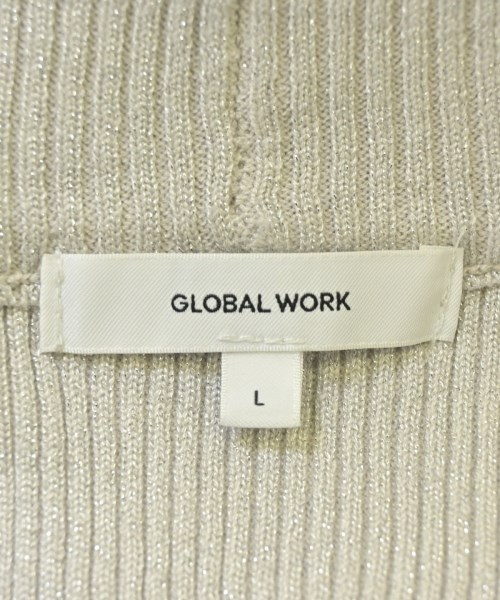 GLOBAL WORK（グローバルワーク）ニット・セーター グレー サイズ:L レディース/2200700553105