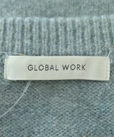 GLOBAL WORK（グローバルワーク）ニット・セーター 青 サイズ:F レディース/2200699810111