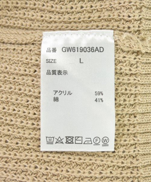 GLOBAL WORK（グローバルワーク）カーディガン ベージュ サイズ:L レディース/2200708405116