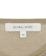 GLOBAL WORK（グローバルワーク）ニット・セーター ベージュ サイズ:M レディース/2200712158046