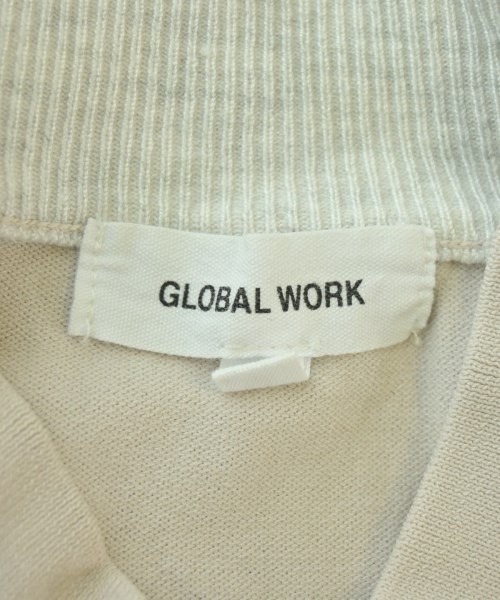 GLOBAL WORK（グローバルワーク）ニット・セーター ベージュ サイズ:M メンズ/2200709237051