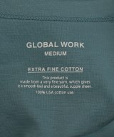 GLOBAL WORK（グローバルワーク）Tシャツ・カットソー 青 サイズ:M メンズ/2200690587012