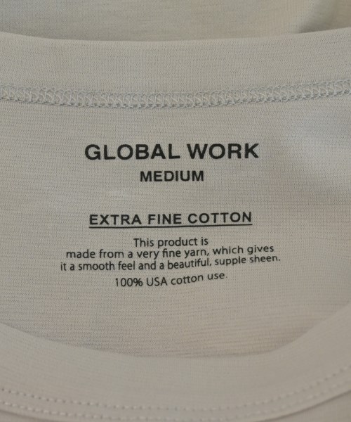 GLOBAL WORK（グローバルワーク）Tシャツ・カットソー ベージュ サイズ:M メンズ/2200690587029