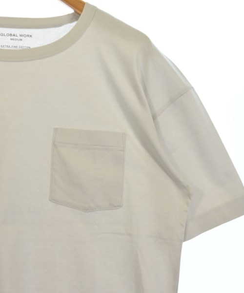 GLOBAL WORK（グローバルワーク）Tシャツ・カットソー ベージュ サイズ:M メンズ/2200690587029